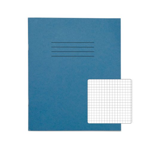 RHINO 8 x 6.5 Exercise Book 48 Page, Light Blue, S5 (Pack of 100)