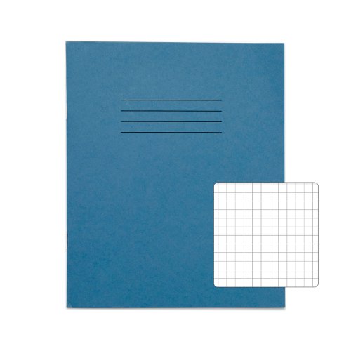 RHINO 8 x 6.5 Exercise Book 48 Page, Light Blue, S7 (Pack of 100)