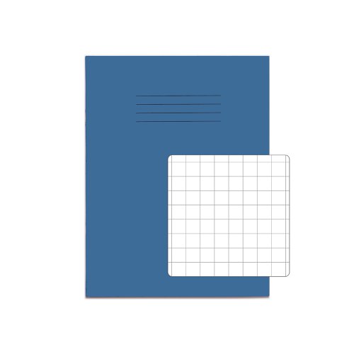 RHINO 9 x 7 Exercise Book 80 Page, Light Blue, S10 (Pack of 10)