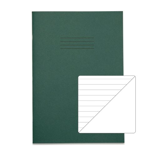 RHINO A4 Exercise Book 48 page, Dark Green, F8/B (Pack of 100)