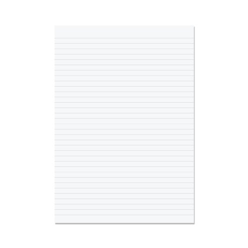 VEP051-27-0: RHINO A4 Exercise Paper 500 Leaf 8mm Lined Pack (Pack of 5)