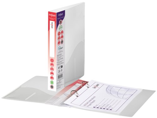 RingBinder 2/15 'O' Ring A5 Clear- 10 Binders