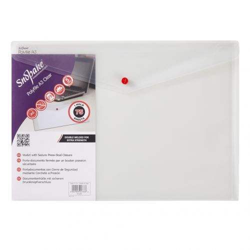 Polyfile A3 Clear- 5 Files