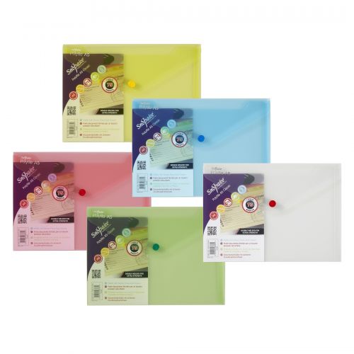 Polyfile A5 Classic Assorted- 5 Files