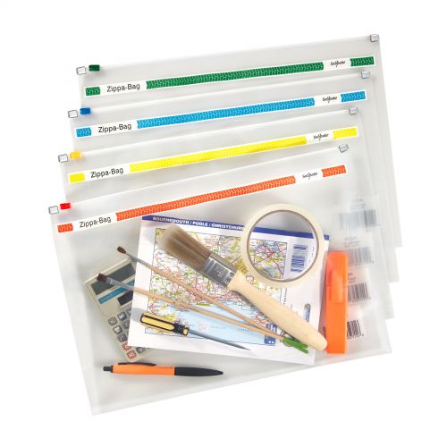 Zippa Bag A4 plus Assorted- 25 Bags