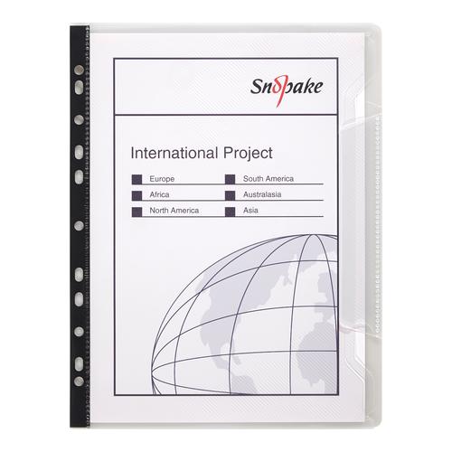 TabFile RingBinder Wallet A4 Clear- 5 Files