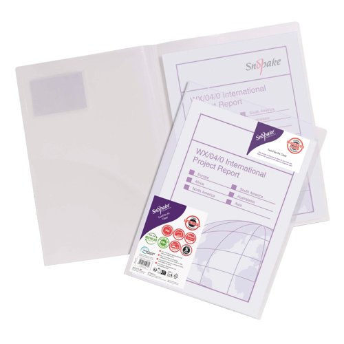 GRS TwinFile A4 Clear- 5 Files