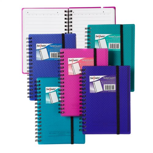 FSC NoteGuard 75 Sheets/ 150 Pages A5 Notebook- 5 Books