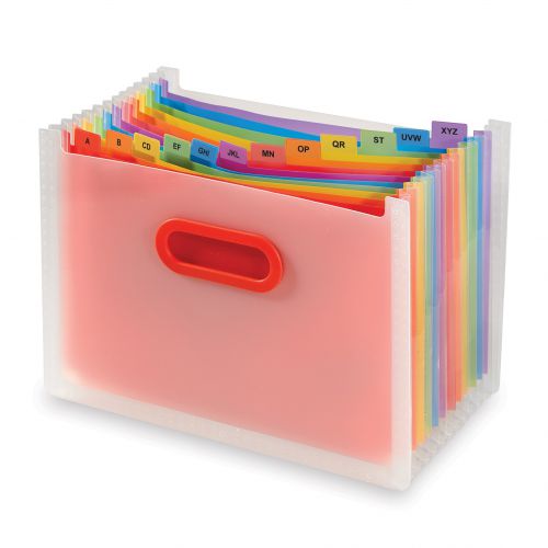 Rainbow 13 part Desk Expander A4- 1 Organiser