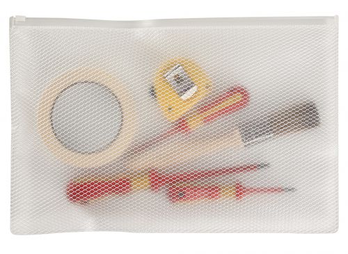 EPPE Zippa Bag Foolscap White- 5 Bags