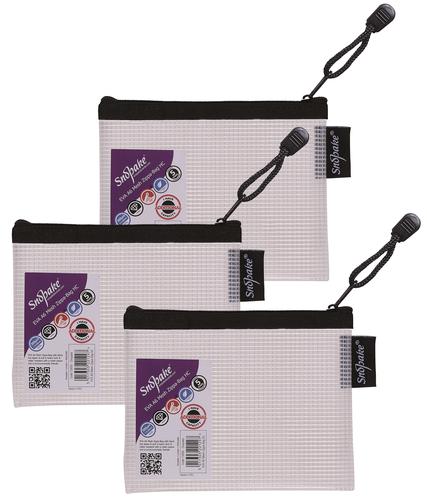 EVA Mesh HC Zippa Bag A6 Black- 3 Bags