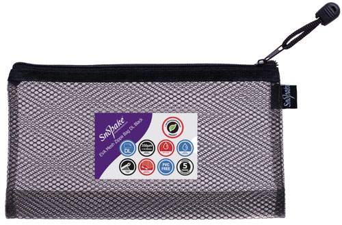 EVA Black HC Mesh Zippa Bag DL- 3 Bags