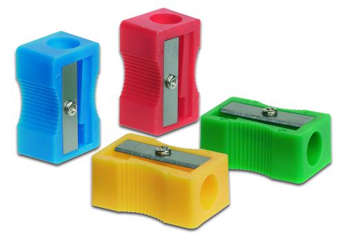 Plastic Wedge Sharpener Box- 1 Box of 50