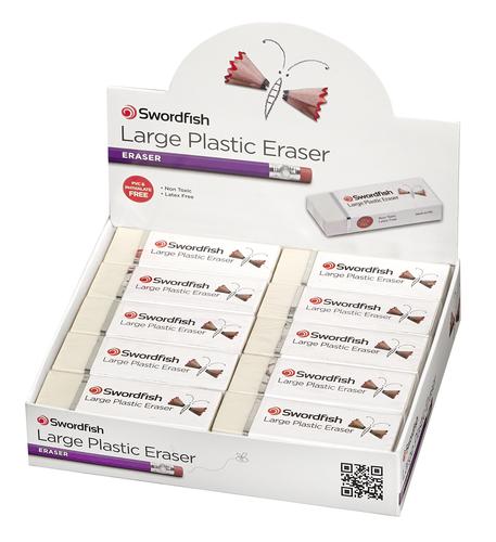 Large Plastic Eraser CDU- 1 CDU of 20