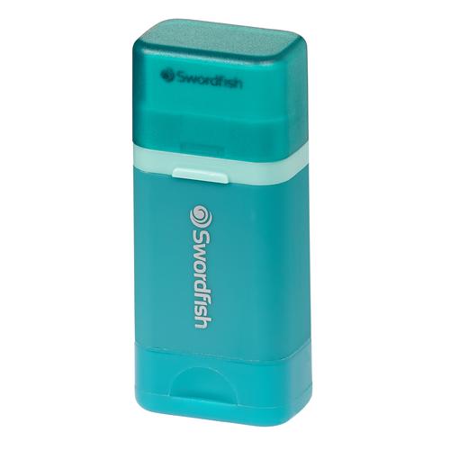 Combo Sharpener & Eraser Turquoise Blister- 12 Blisters of 1
