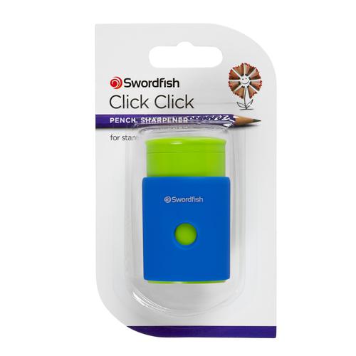 Click Click Pencil Sharpener Blister- 12 Blisters of 1