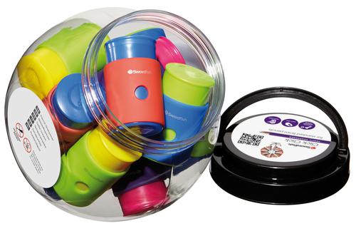 Click Click Pencil Sharpener Tub- 1 Tub of 12
