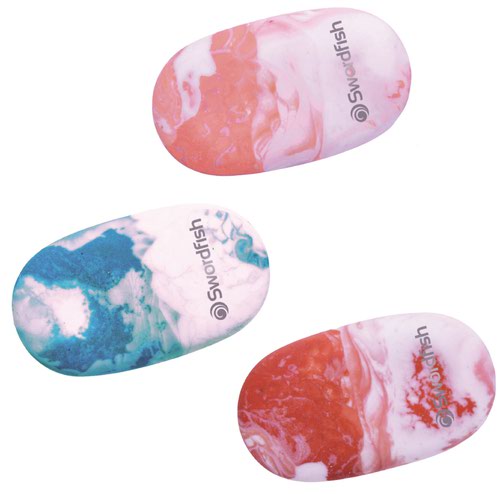 Marble Eraser Blister- 12 Blisters of 3