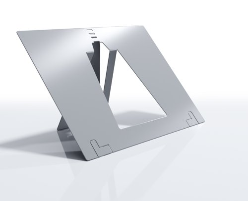 Libro B - A4 Adjustable Universal Book Holder - Natural Aluminium