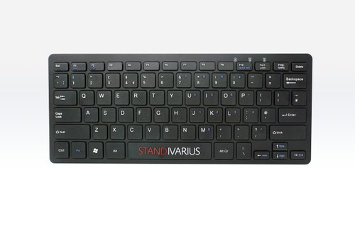 Piano II USB - Wired Portable Compact Keyboard Scissor Structure Keys - Black