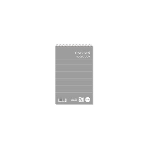 Rhino Everyday Feint Ruled Shorthand Notebook 260 Pages 203x127mm Pack of 10