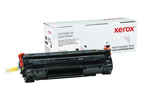 Xerox Everyday Toner For CB435A/CB436A/CE285A/CRG-125 Black Laser Toner 006R03708